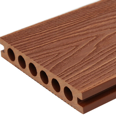 Hollow 3D Embossed WPC Decking